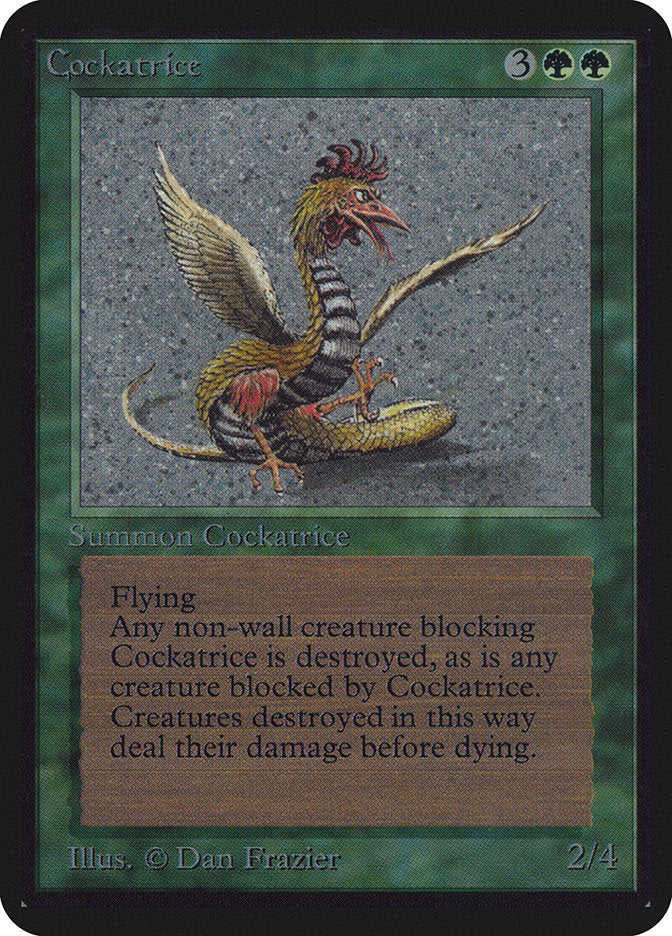 Cocatriz / Cockatrice - Magic: The Gathering - MoxLand