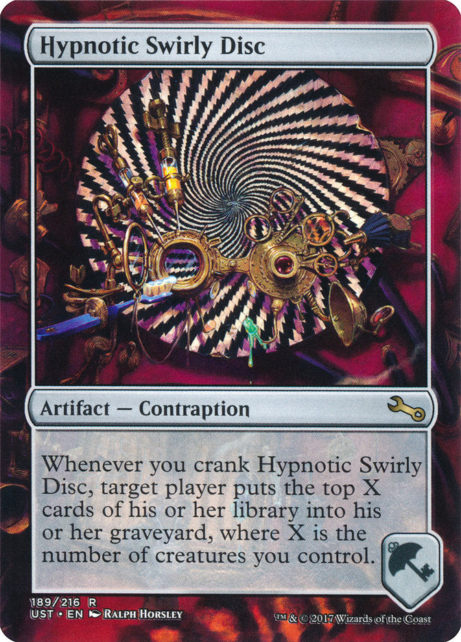 Hypnotic Swirly Disc - Magic: The Gathering - MoxLand