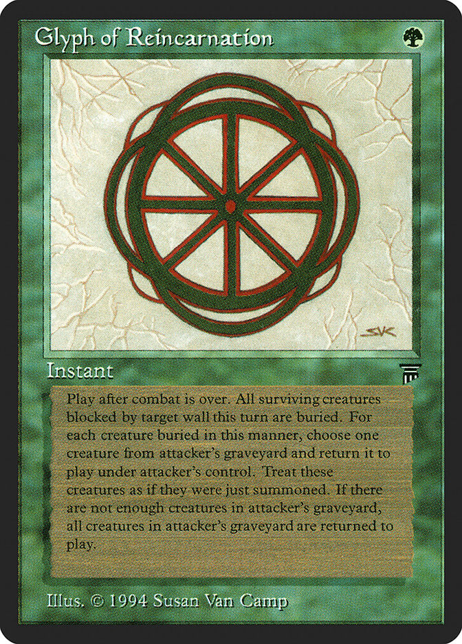 Glyph of Reincarnation / Glyph of Reincarnation - Magic: The Gathering - MoxLand