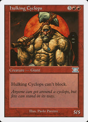 Cíclope Desajeitado / Hulking Cyclops - Magic: The Gathering - MoxLand
