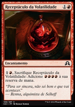 Receptáculo da Volatilidade / Vessel of Volatility - Magic: The Gathering - MoxLand