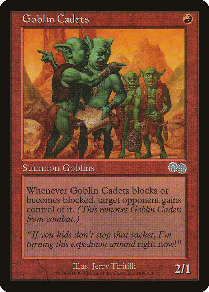 Cadetes Goblins / Goblin Cadets - Magic: The Gathering - MoxLand