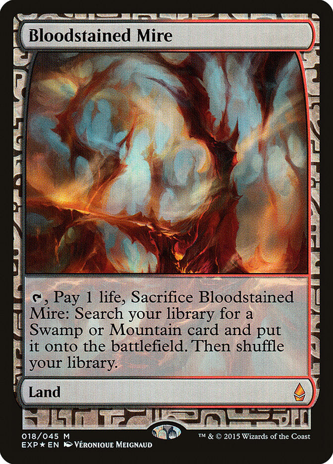 Lamaçal Ensangüentado / Bloodstained Mire - Magic: The Gathering - MoxLand