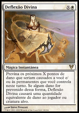 Deflexão Divina / Divine Deflection - Magic: The Gathering - MoxLand