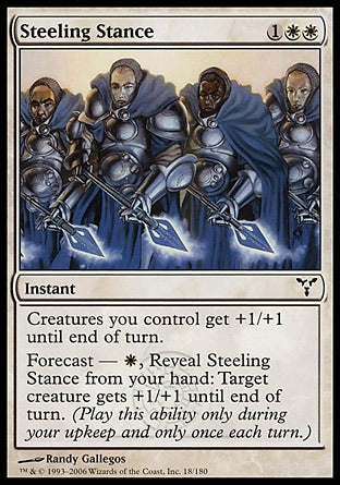 Postura de Aço / Steeling Stance - Magic: The Gathering - MoxLand