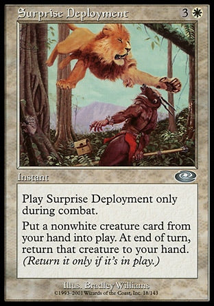 Posição Surpresa / Surprise Deployment - Magic: The Gathering - MoxLand