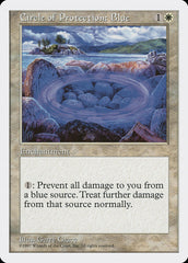 Círculo de Proteção: Azul / Circle of Protection: Blue - Magic: The Gathering - MoxLand