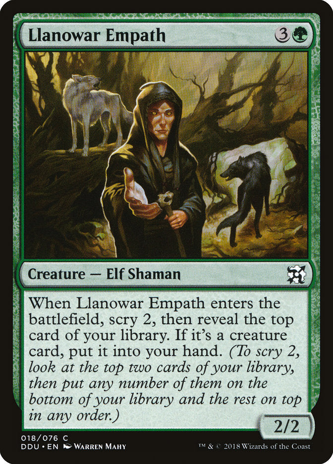 Telepata de Llanowar / Llanowar Empath - Magic: The Gathering - MoxLand