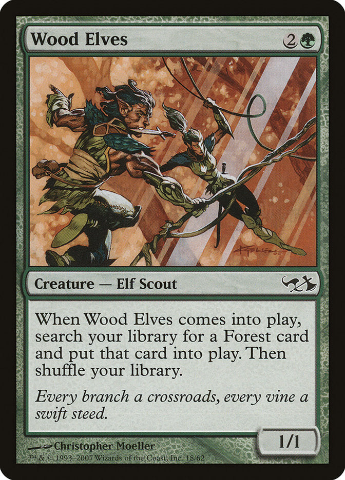 Elfos da Floresta / Wood Elves - Magic: The Gathering - MoxLand