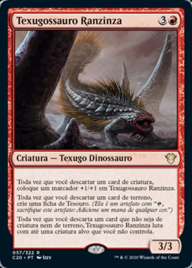 Texugossauro Ranzinza / Surly Badgersaur - Magic: The Gathering - MoxLand