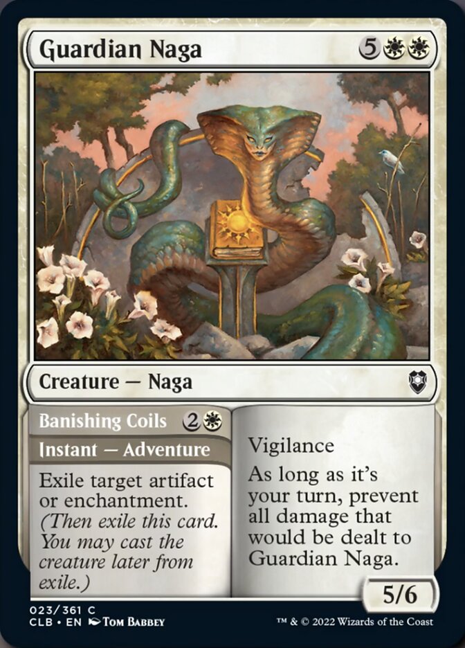 Naga Anciã / Guardian Naga - Magic: The Gathering - MoxLand