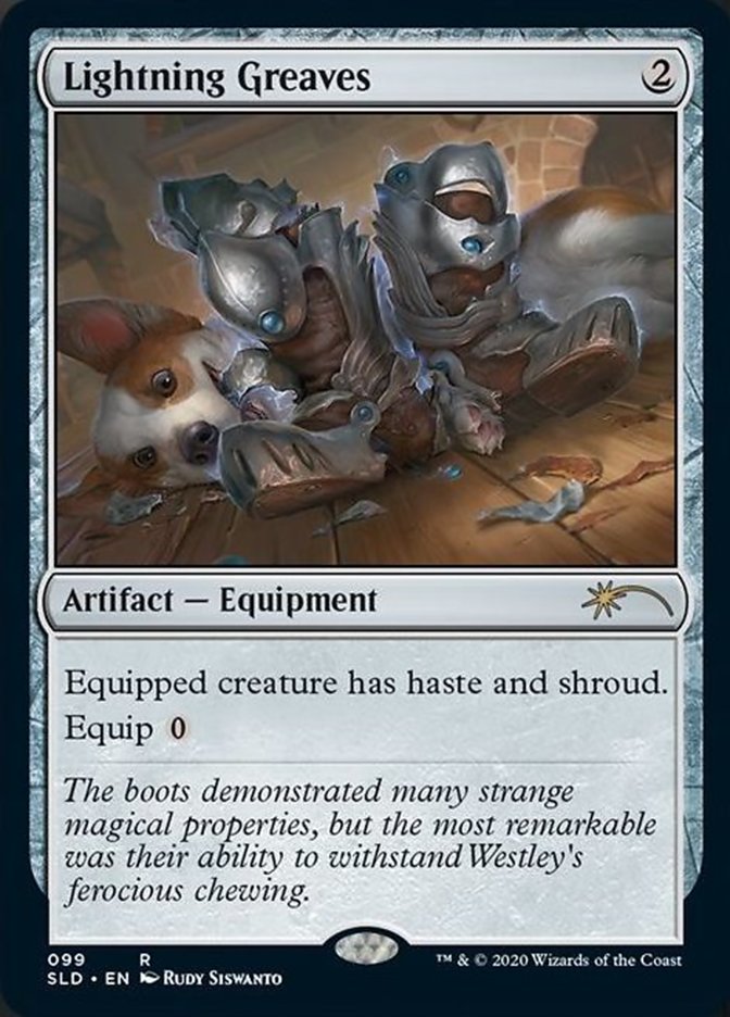 Grevas Faiscantes / Lightning Greaves - Magic: The Gathering - MoxLand