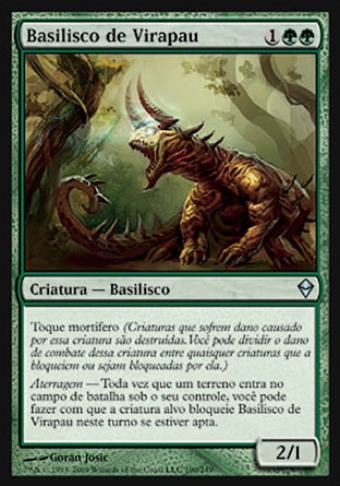 Basilisco de Virapau / Turntimber Basilisk - Magic: The Gathering - MoxLand