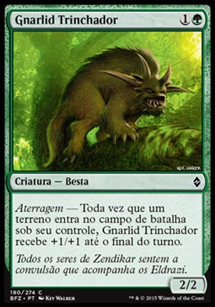 Gnarlid Trinchador / Snapping Gnarlid - Magic: The Gathering - MoxLand