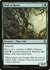 Barreira de Raízes / Wall of Roots - Magic: The Gathering - MoxLand