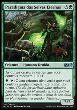 Paradigma das Selvas Eternas / Paragon of Eternal Wilds - Magic: The Gathering - MoxLand