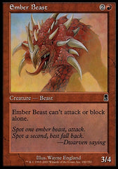 Besta Ígnea / Ember Beast - Magic: The Gathering - MoxLand