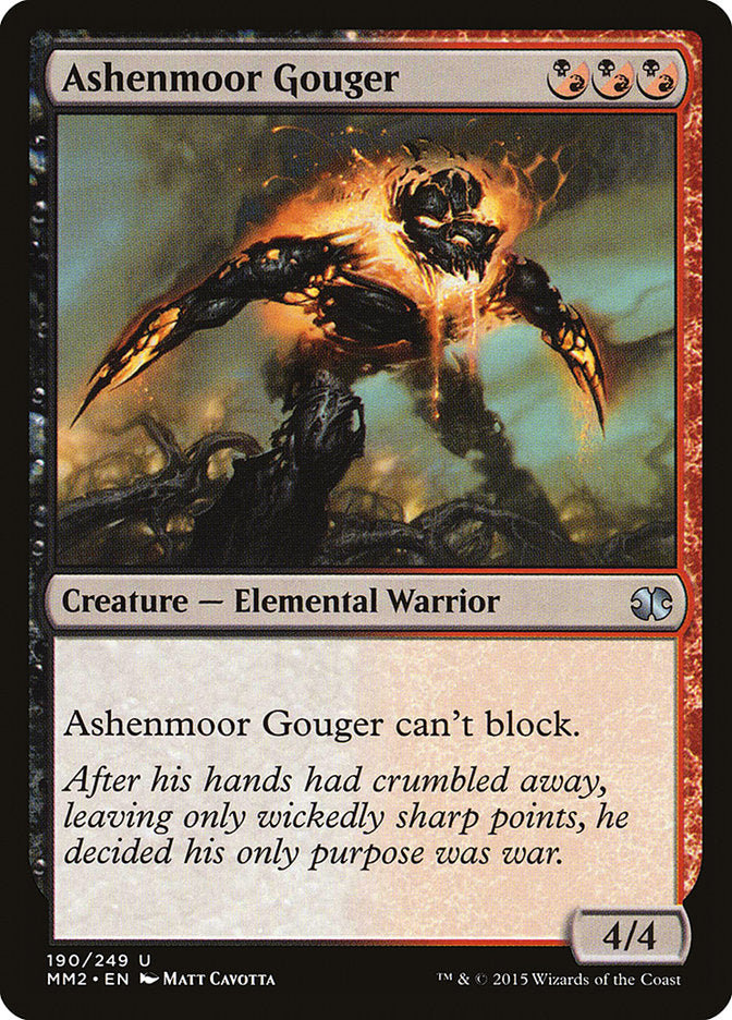 Goivador do Pântano das Cinzas / Ashenmoor Gouger - Magic: The Gathering - MoxLand