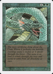 Serpente Terrestre de Craw / Craw Wurm - Magic: The Gathering - MoxLand