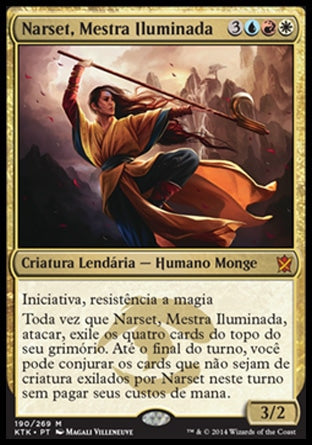 Narset, Mestra Iluminada / Narset, Enlightened Master - Magic: The Gathering - MoxLand