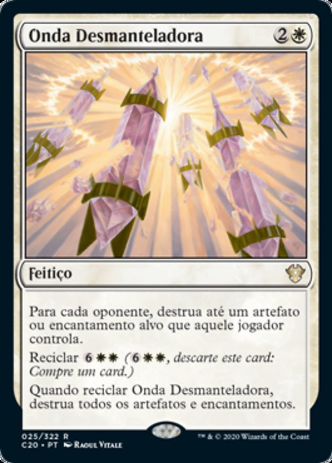 Onda Desmanteladora / Dismantling Wave - Magic: The Gathering - MoxLand