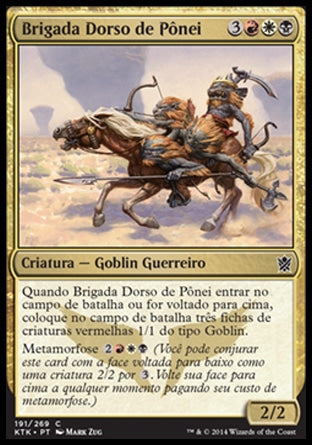 Brigada Dorso de Pônei / Ponyback Brigade - Magic: The Gathering - MoxLand