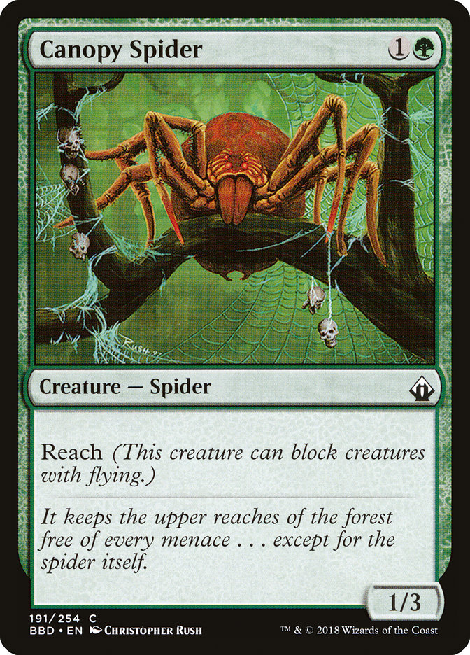 Aranha Baldaquina / Canopy Spider - Magic: The Gathering - MoxLand