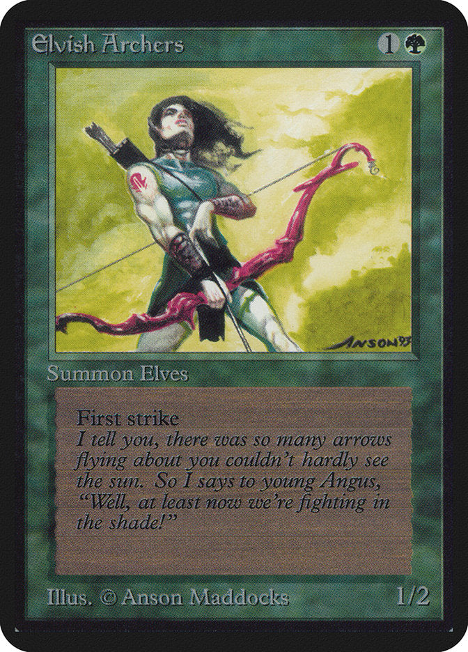 Arqueiros Élficos / Elvish Archers - Magic: The Gathering - MoxLand