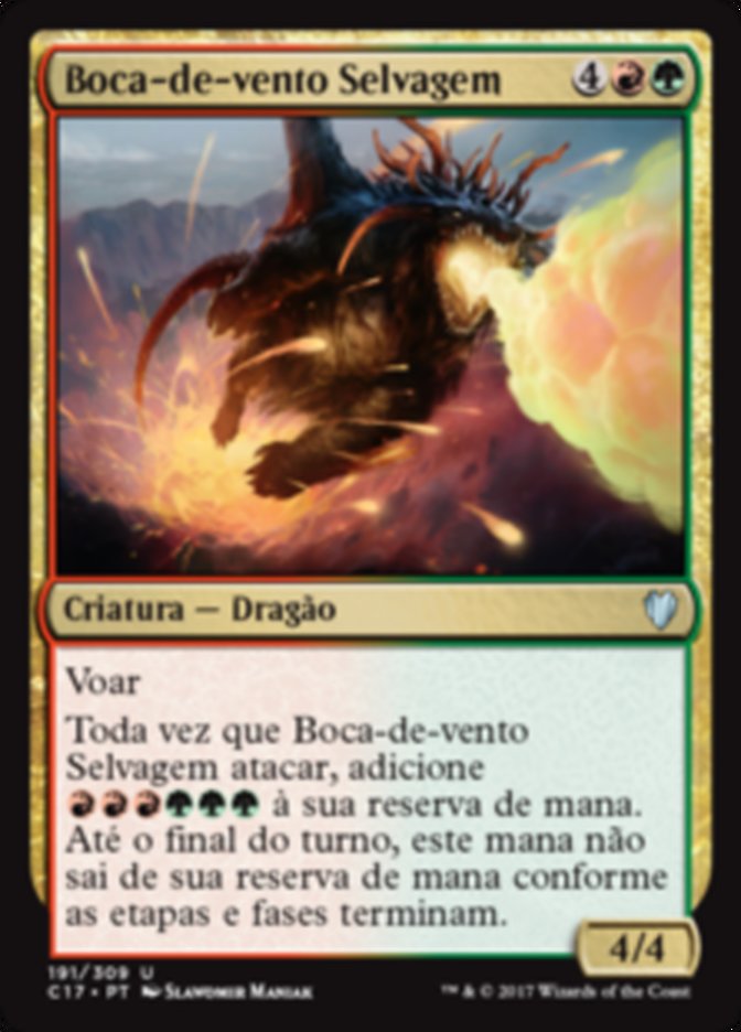 Boca-de-vento Selvagem / Savage Ventmaw - Magic: The Gathering - MoxLand