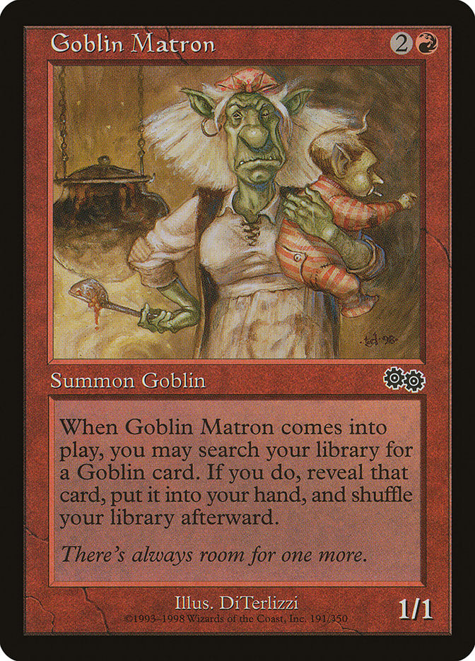 Matrona Goblin / Goblin Matron - Magic: The Gathering - MoxLand