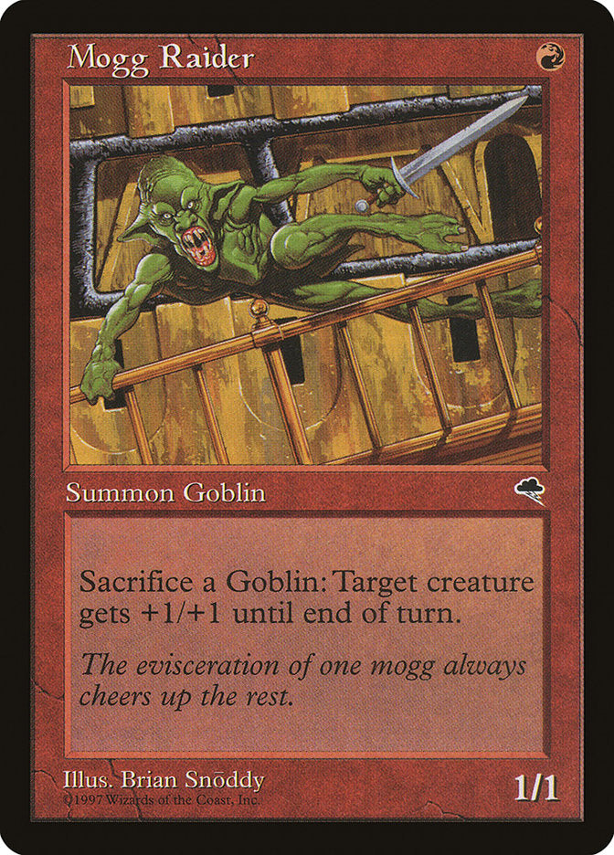 Mogg Salteador / Mogg Raider - Magic: The Gathering - MoxLand