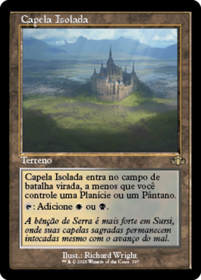 Capela Isolada / Isolated Chapel - Magic: The Gathering - MoxLand