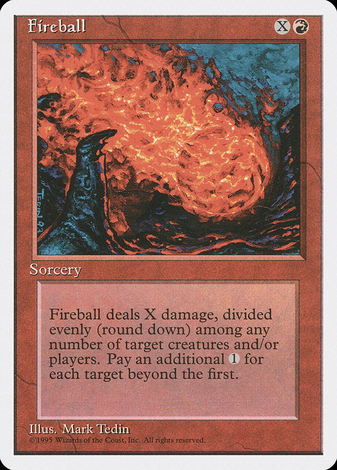 Bola de Fogo / Fireball - Magic: The Gathering - MoxLand