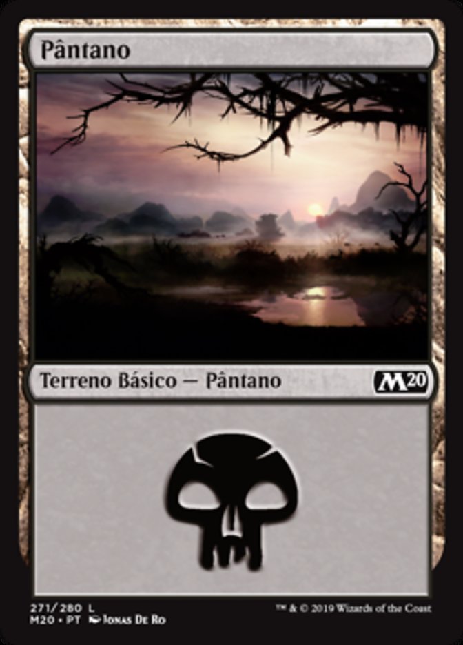 Pântano / Swamp - Magic: The Gathering - MoxLand