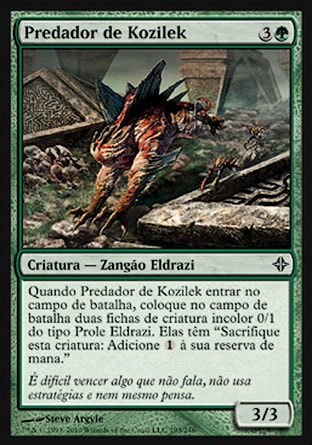 Predador de Kozilek / Kozilek's Predator - Magic: The Gathering - MoxLand