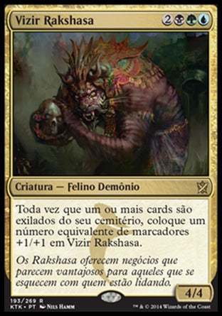 Vizir Rakshasa / Rakshasa Vizier - Magic: The Gathering - MoxLand