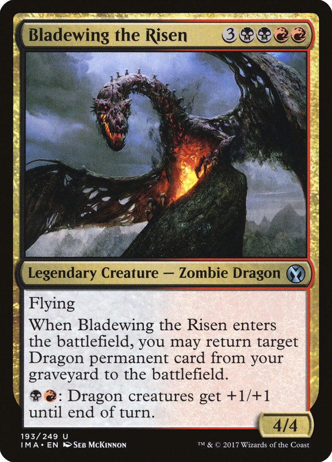 Asas Laminadas, o Ressurgido / Bladewing the Risen - Magic: The Gathering - MoxLand