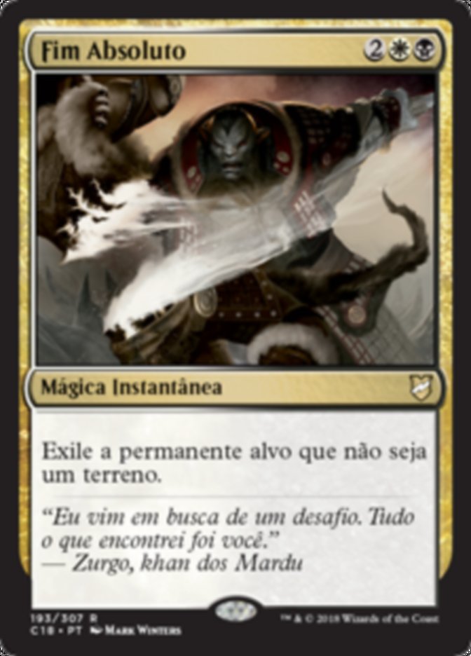 Fim Absoluto / Utter End - Magic: The Gathering - MoxLand