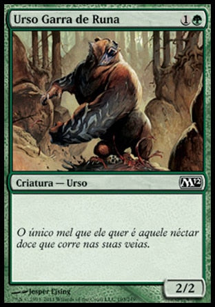 Urso Garra de Runa / Runeclaw Bear - Magic: The Gathering - MoxLand