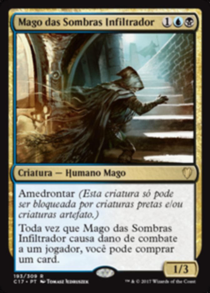 Mago das Sombras Infiltrador / Shadowmage Infiltrator - Magic: The Gathering - MoxLand