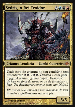 Sedris, o Rei Traidor / Sedris, the Traitor King - Magic: The Gathering - MoxLand