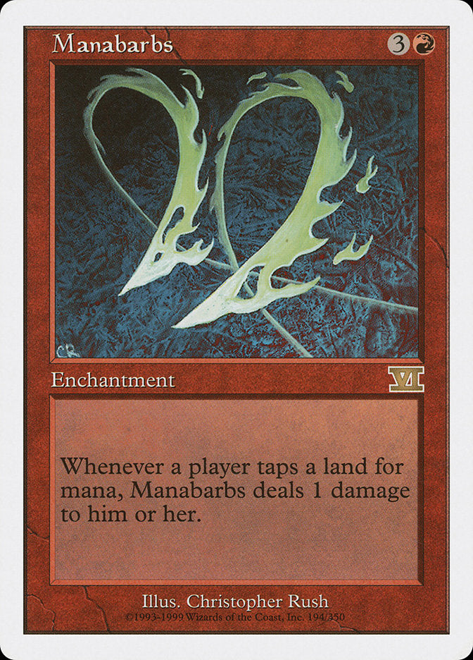 Farpas de Mana / Manabarbs - Magic: The Gathering - MoxLand