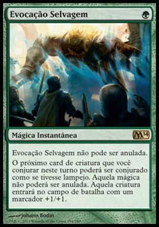 Evocação Selvagem / Savage Summoning - Magic: The Gathering - MoxLand