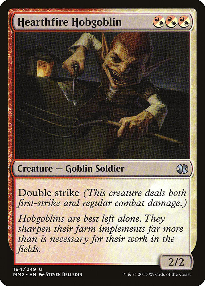 Hobgoblin da Lareira / Hearthfire Hobgoblin - Magic: The Gathering - MoxLand