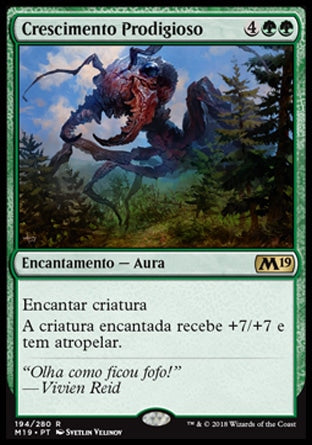 Crescimento Prodigioso / Prodigious Growth - Magic: The Gathering - MoxLand