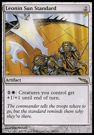 Modelo Solar dos Leoninos / Leonin Sun Standard - Magic: The Gathering - MoxLand