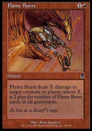 Explosão de Chamas / Flame Burst - Magic: The Gathering - MoxLand