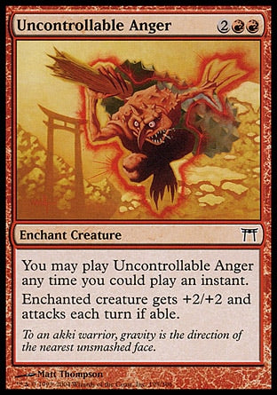 Ira Incontrolável / Uncontrollable Anger - Magic: The Gathering - MoxLand