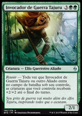 Invocador de Guerra Tajuru / Tajuru Warcaller - Magic: The Gathering - MoxLand