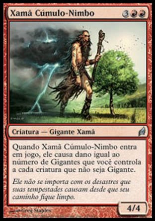 Xamã Cúmulo-Nimbo / Thundercloud Shaman - Magic: The Gathering - MoxLand